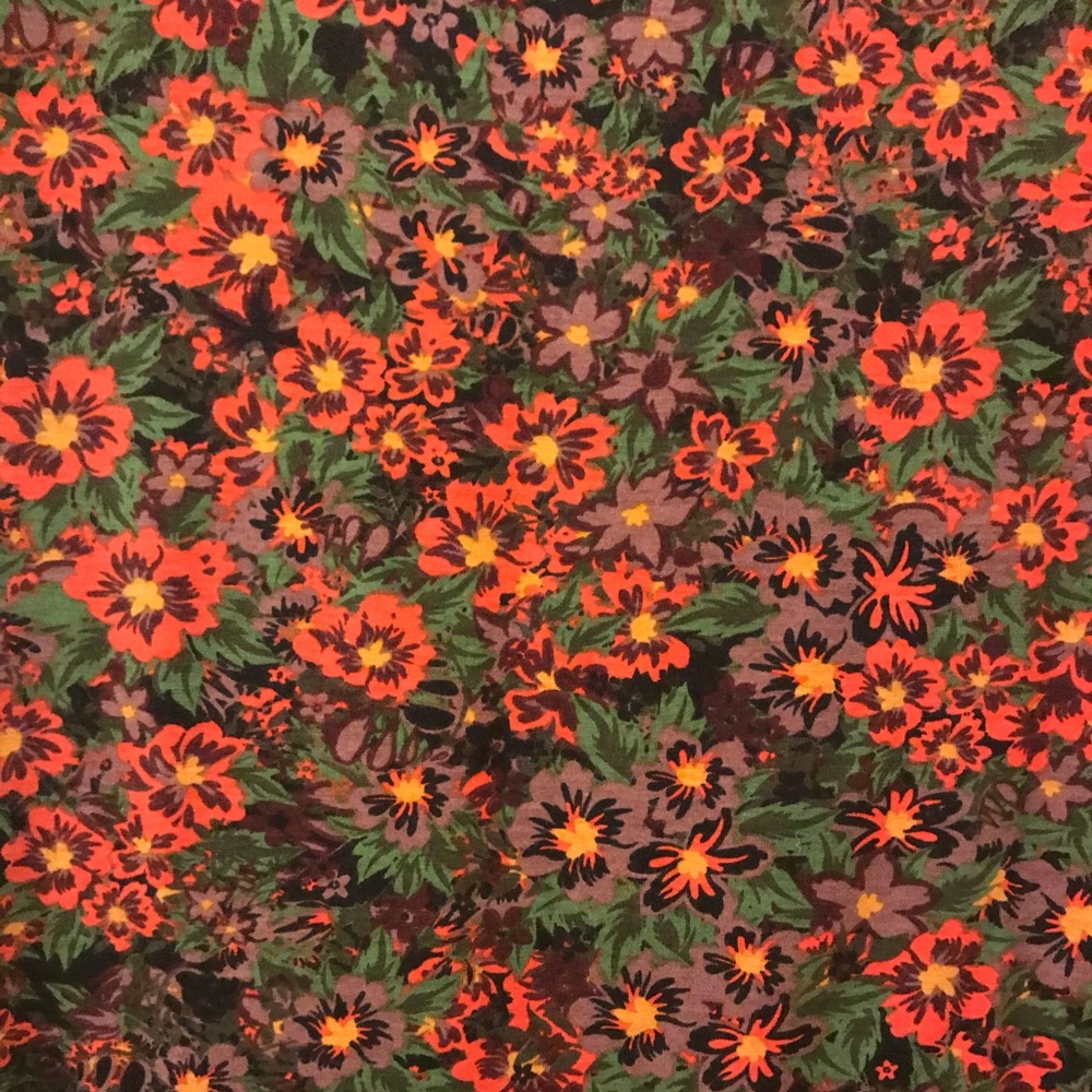 LuLaRoe Julia knit dress with floral print - Picture 2 of 4